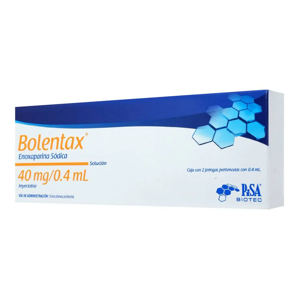 Enoxaparina Sodica 40mg 2 Jeringas prellenadas (Pisa)