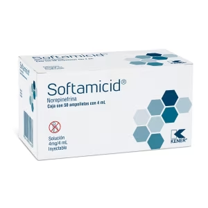 Norepinefrina 4mg/4ml Amp (Kener)