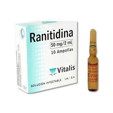 Ranitidina 50mg/2ml IM/IV amp (Vitalis)