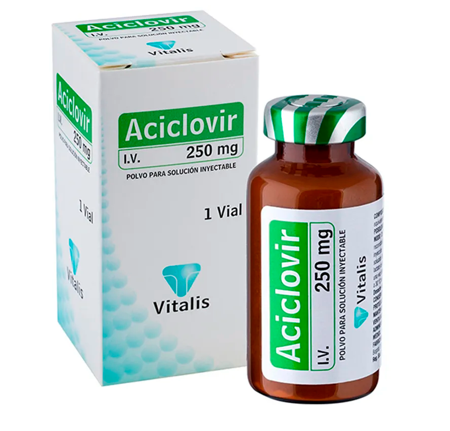 Aciclovir IV 250mg Vial (Vitalis)