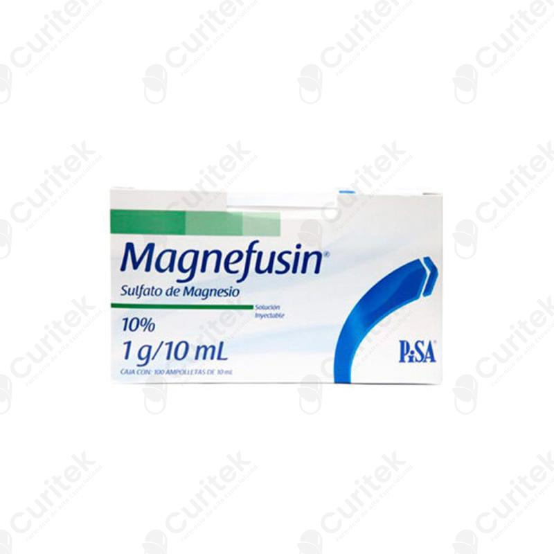 Sulfato de magnesio 10% amp 10ml (Pisa)