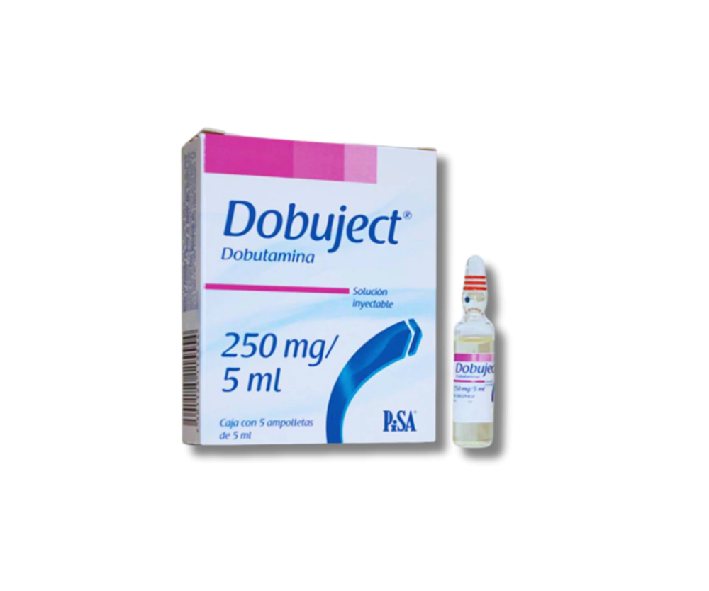 Dobutamina 250 mg/5ml Amp (Pisa)