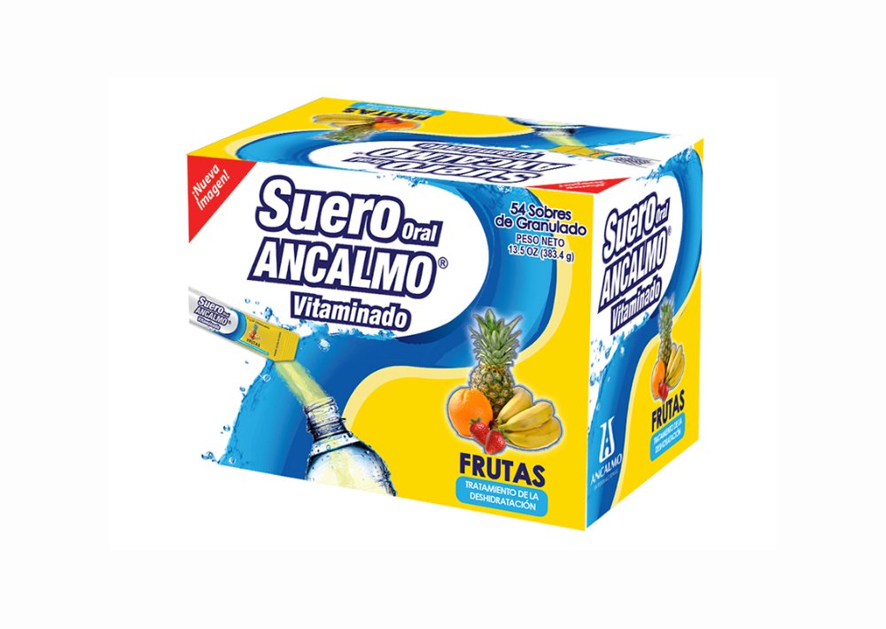 Suero Vitaminado caja de 54 sobres (Ancalmo)