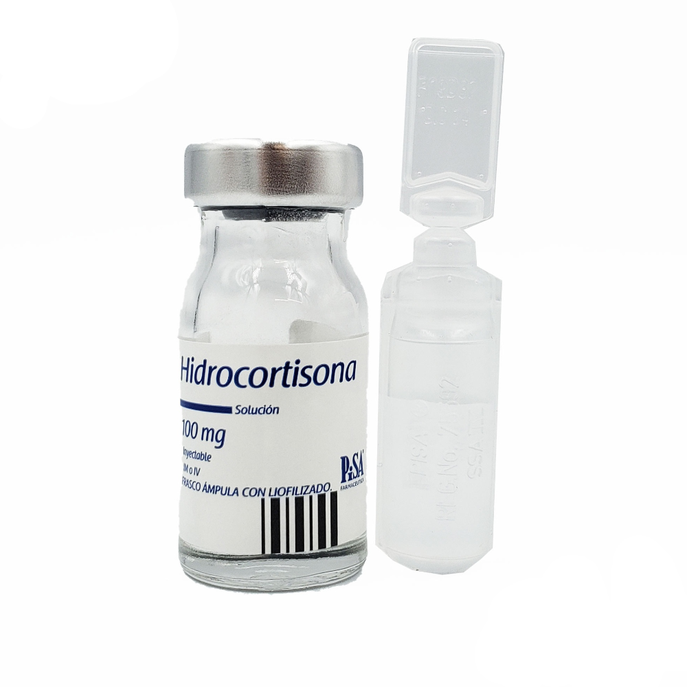 Hidrocortizona 500 mg vial (Pisa)