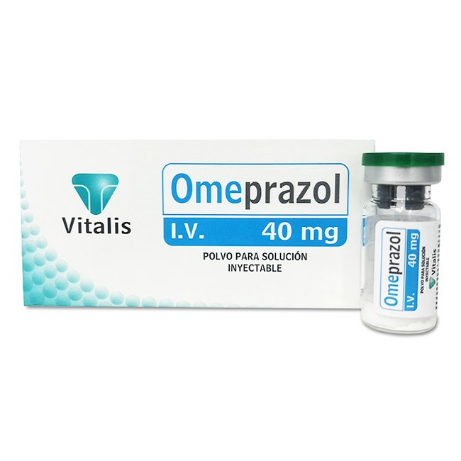 Omeprazol Vial IV 40mg (Vitalis)