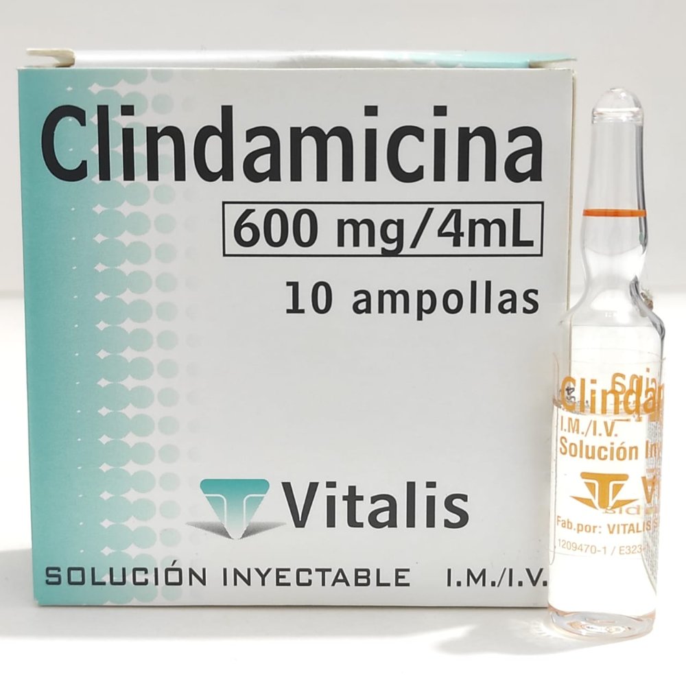 Clindamicina Iny 300mg ampolla (Vitalis)