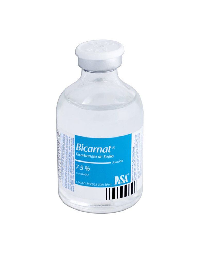 Bicarbonato de sodio vial 50ml (Pisa)