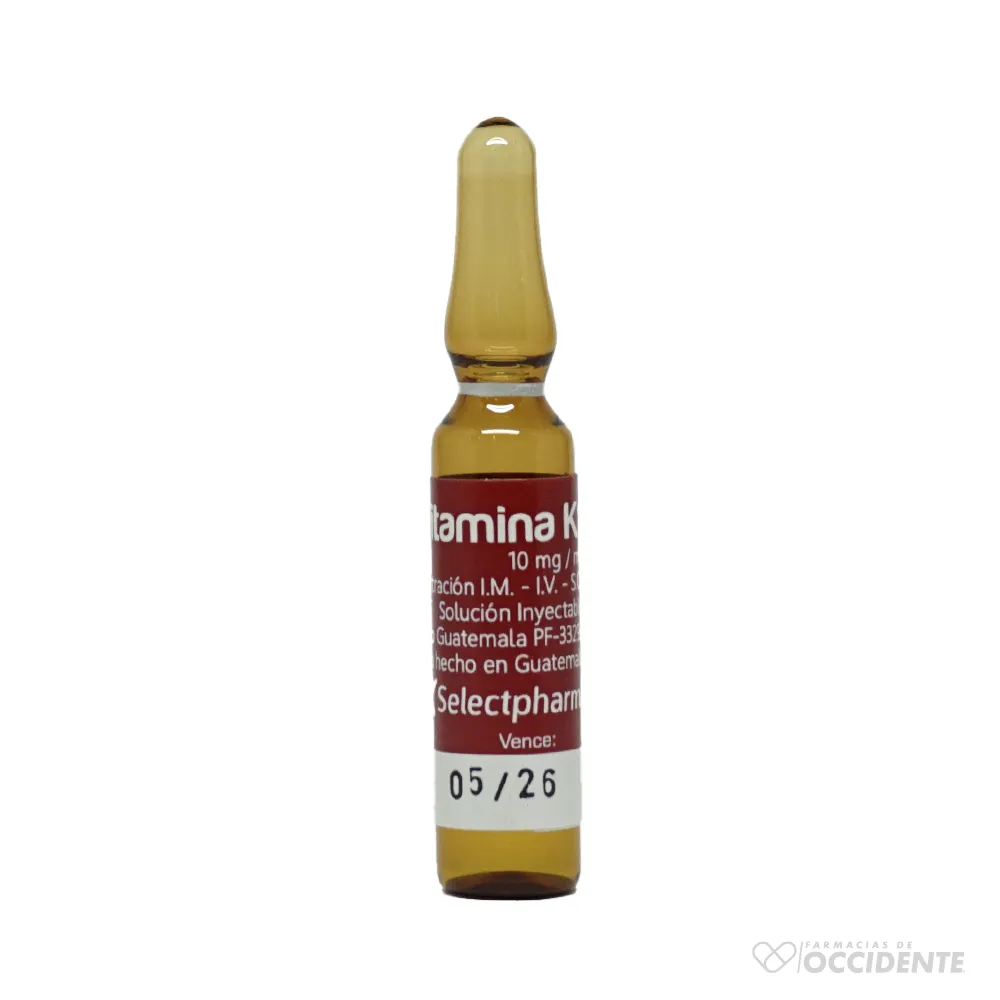 Vitamina k Amp (Select Pharma)