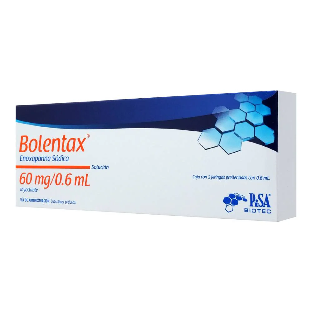 Enoxaparina Sodica 60mg 2 Jeringas prellenadas (Pisa)