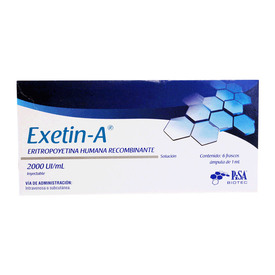 Eritoproyetina 200UI Vial 1ml 12 ampollas (Pisa)