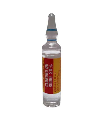 Cloruro de sodio 20% amp ml (Vijosa)