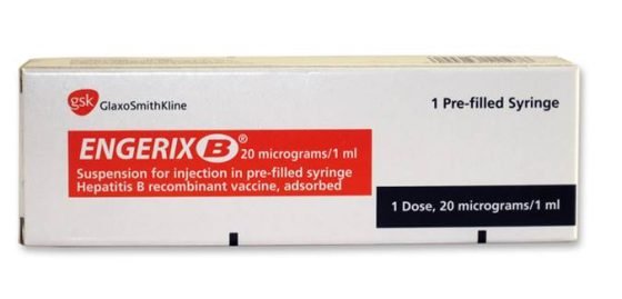 Engerix hepatitis B (Gsk)