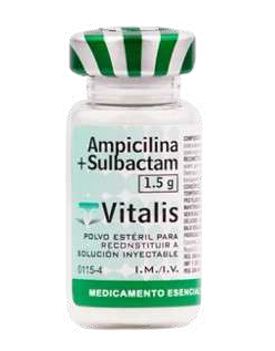 Ampicilina + Sulbactam 1.5g Vial (Vitalis)