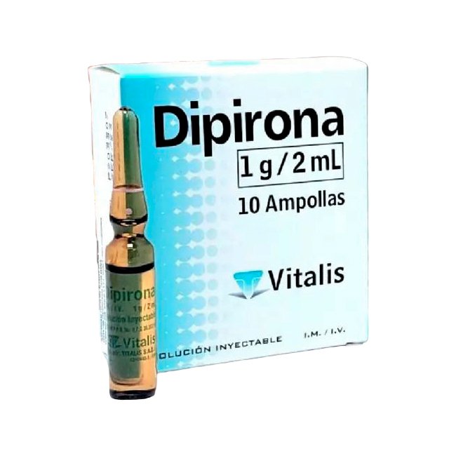 Dipirona 1G/2ml IM/IV Ampolla (Vitalis)