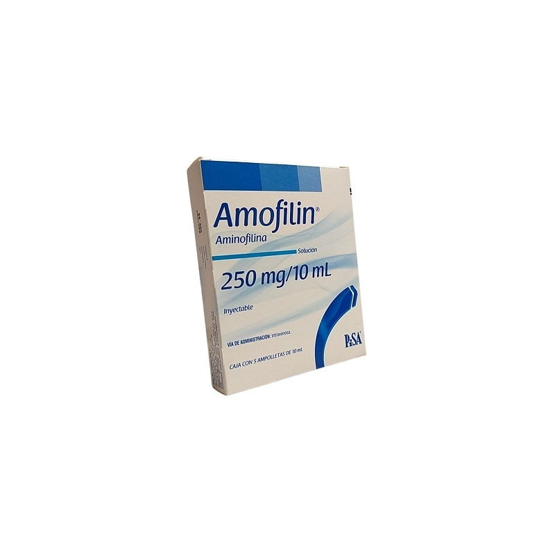 Aminofilina Amp 250mg/5ml (Pisa)