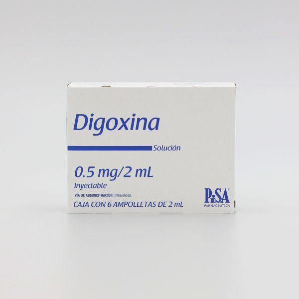 Digoxina 0.5 mg/ml amp (Pisa)