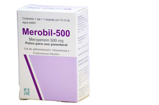 Meropenem 500mg Vial Merobil 500 (PFI)