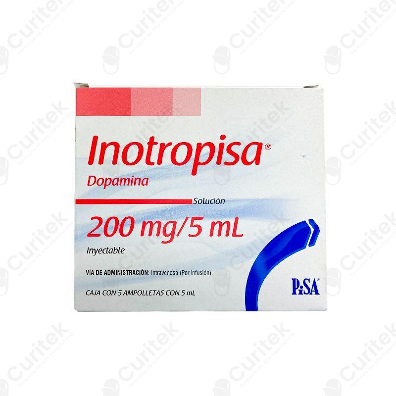 Dopamina 200mg/5ml amp (Pisa)