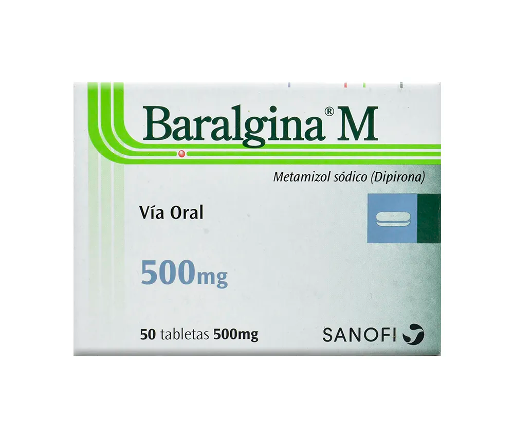 Baralgina caja de 50 tabletas (Sanofi)