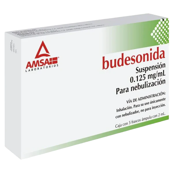 Budesonida 0.125 mg/ml 5 ampollas (Pisa)