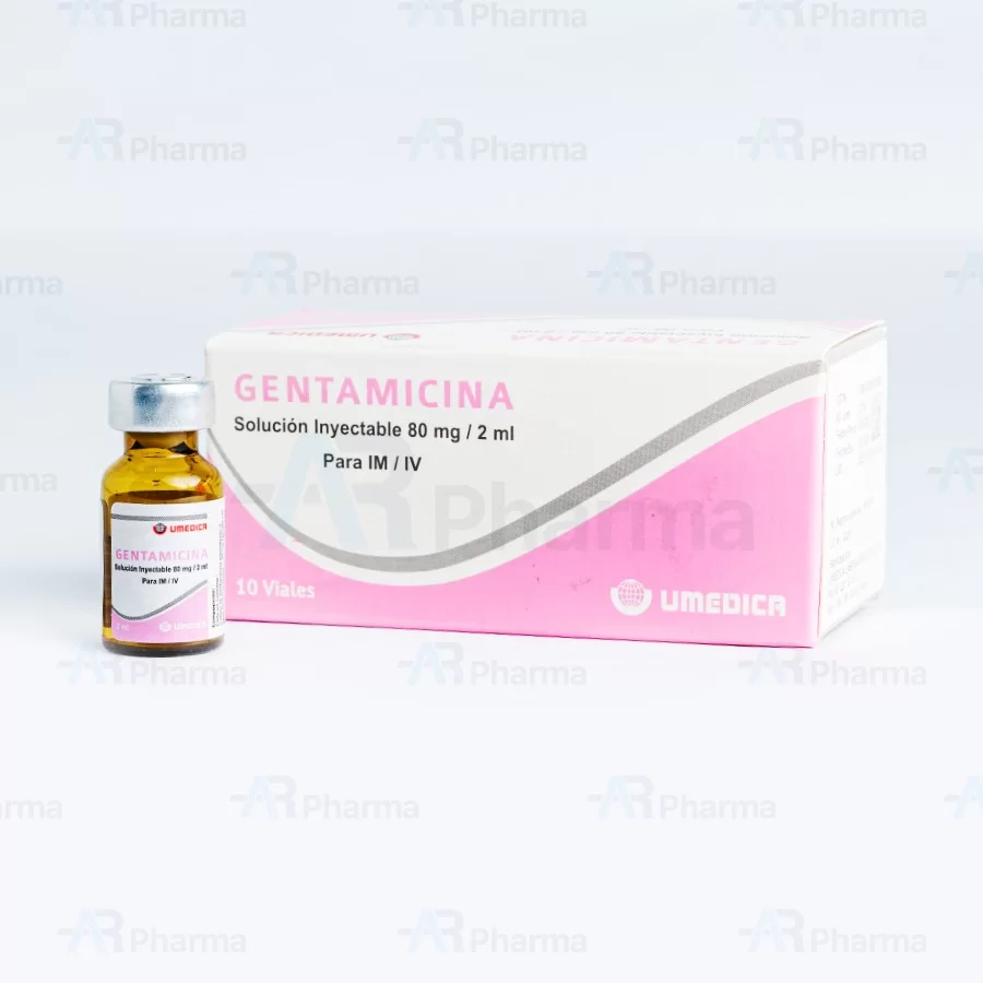 Gentamicina 80mg/2ml IV/IM Vial (Umedica)