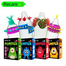 Condones Monster Variedad Caja de 3 unidades