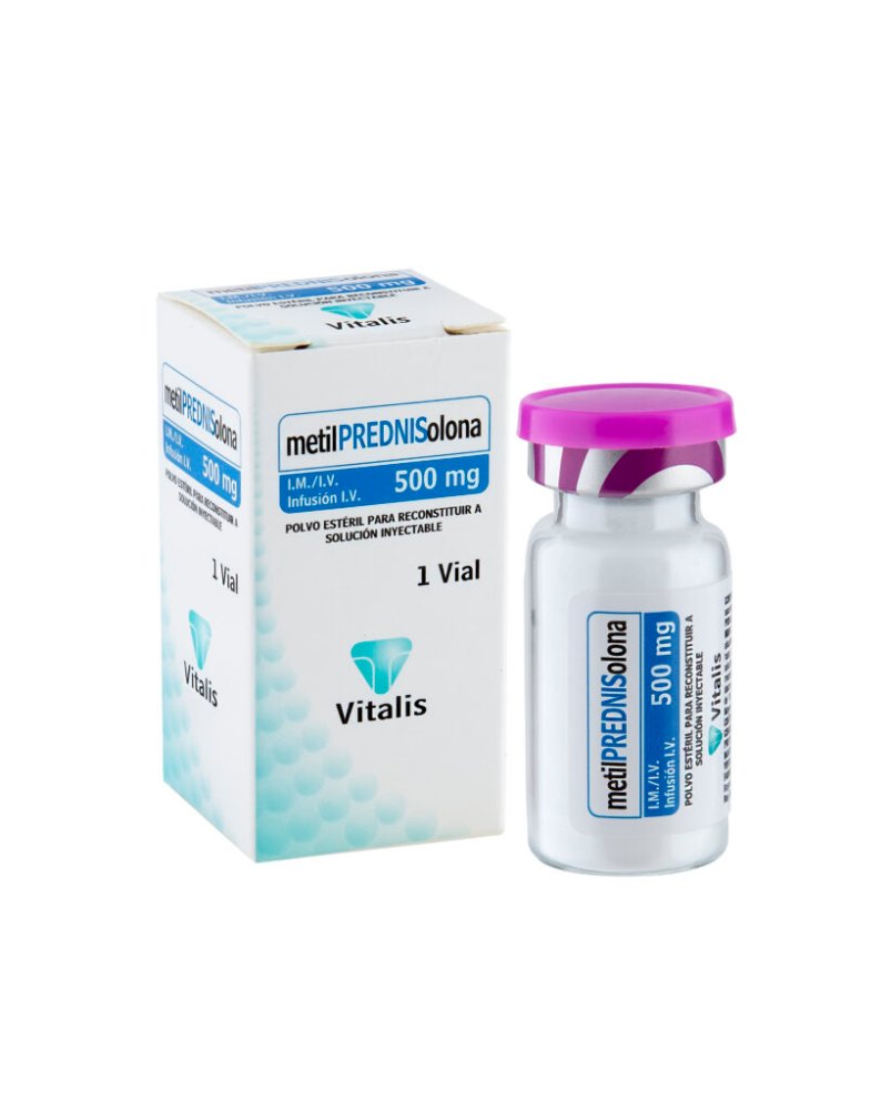 Metilprednisolona 500mg Vial (Vitalis)