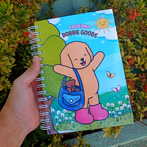 CADERNO A5 BOBBIE GOODS - 90 PÁGINAS