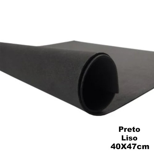 EVA LISO - PRETO - 40X47CM