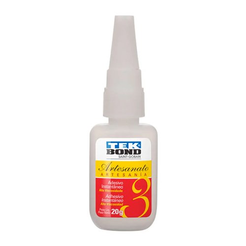 ADESIVO INSTANTÂNEO ALTA VISCOSIDADE - TEK BONK - 20g