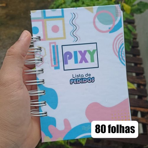 CADERNETA A6 - 80 PÁGINAS
