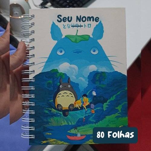 CADERNO MEU AMIGO TOTORO – 80 FOLHAS