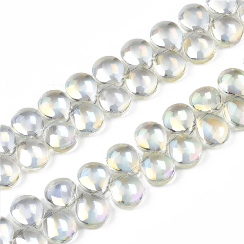 Gota plana 10x12x5mm Tira 20und