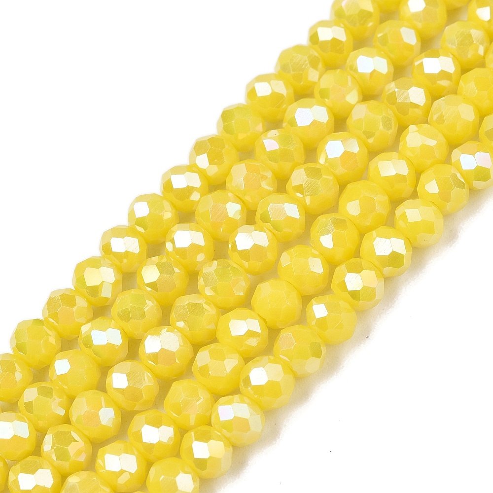 Cristal amarillo brillante 4mm