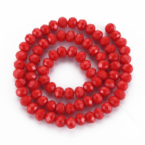 Cristal rojo 6mm