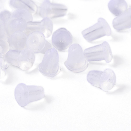 Tapones de silicón 25 pares 6x5x4mm