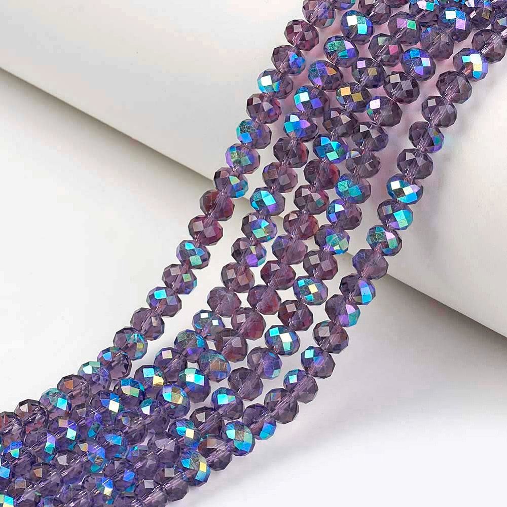 Cristal morado tornasol 2mm