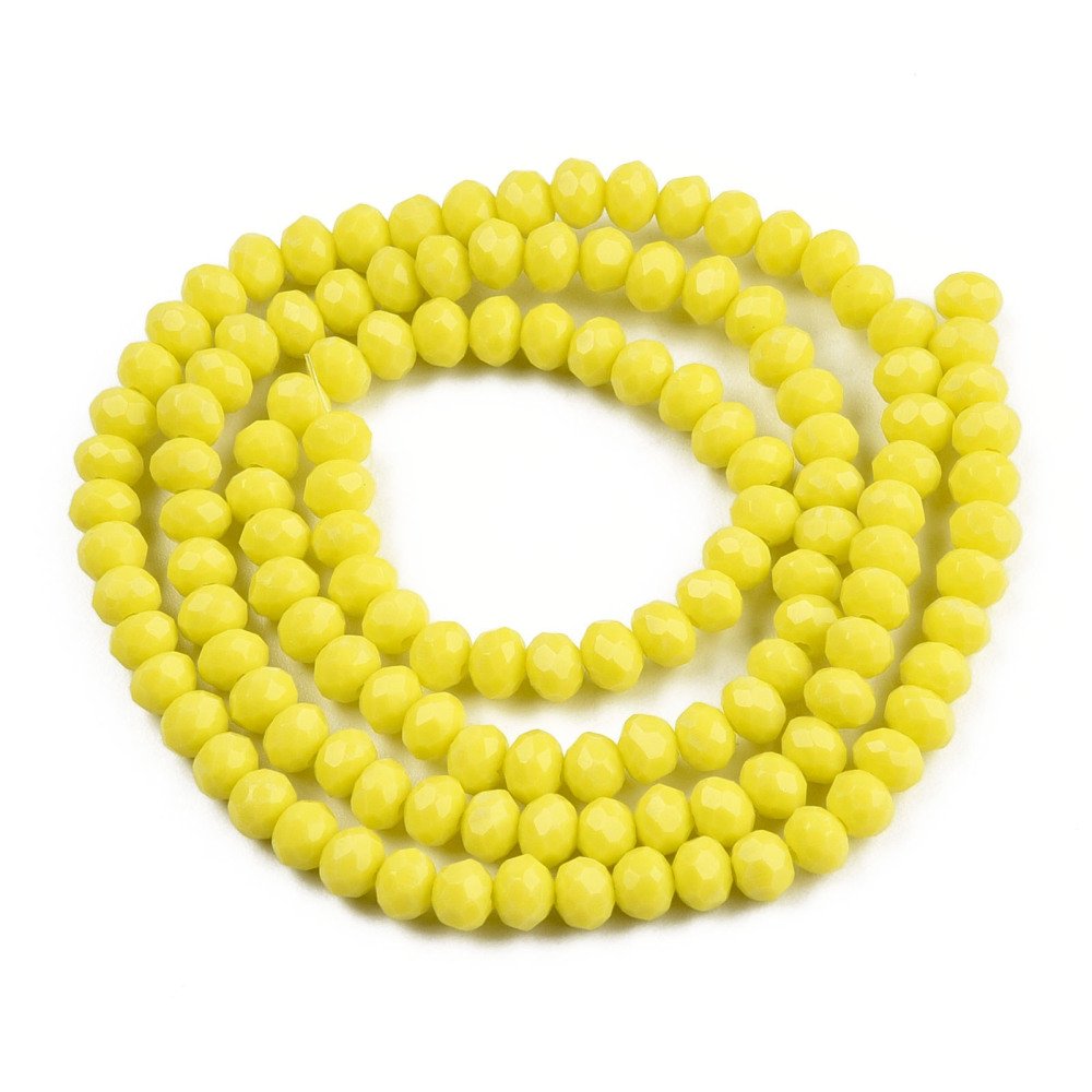Cristal amarillo 4mm