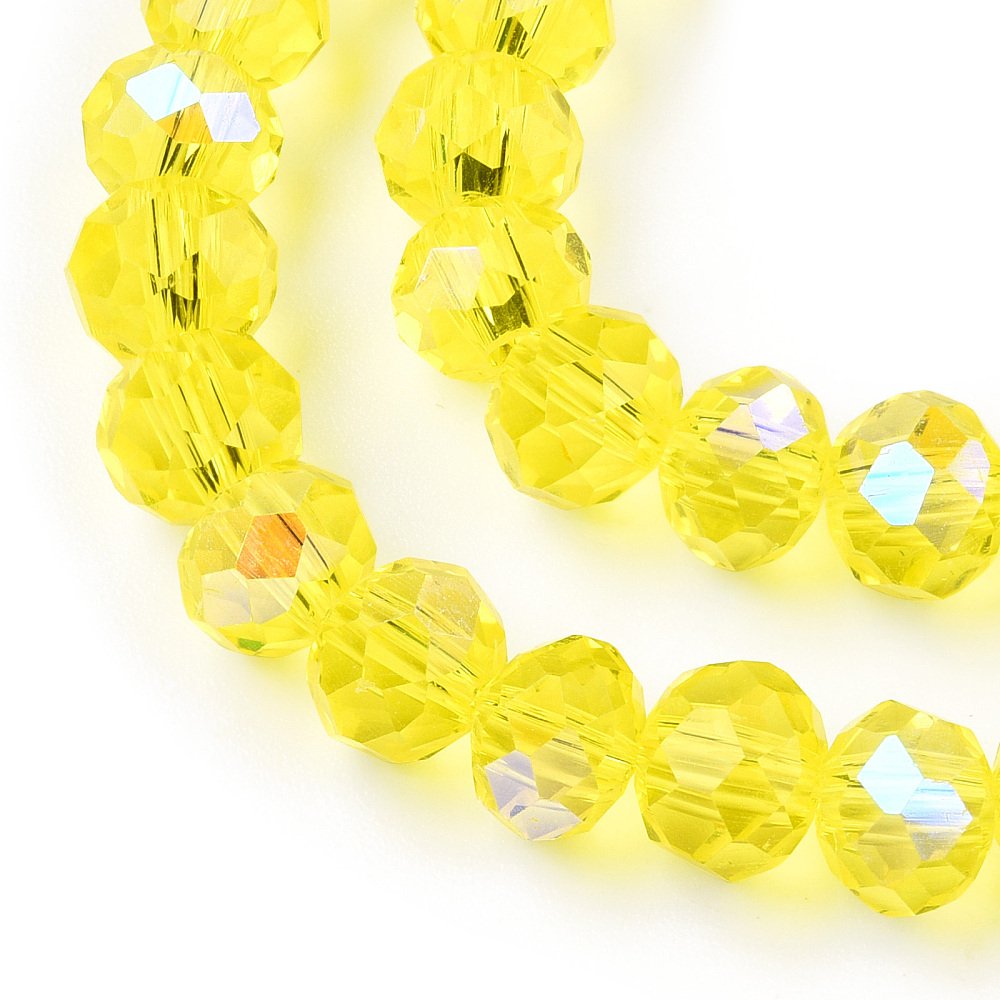 Cristal amarillo transparente 2mm