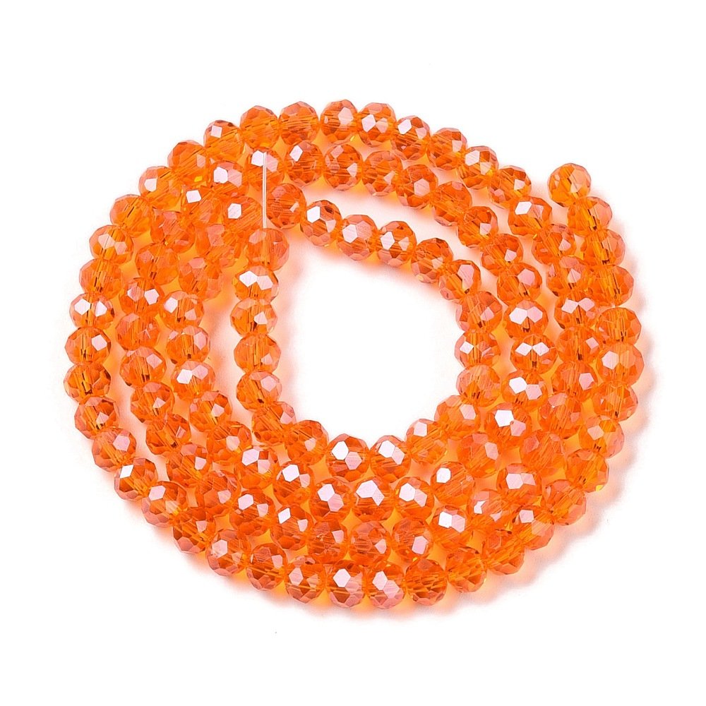 Cristal naranja transparente 4mm