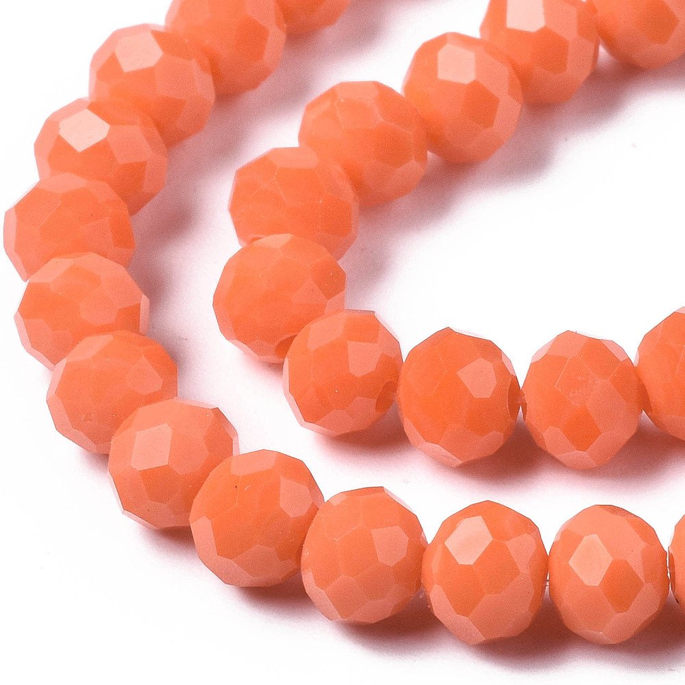 Cristal 8mm Naranja Opaco
