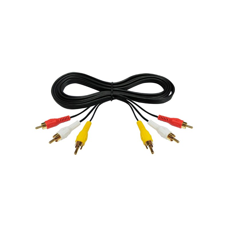 Cable RCA audio y video