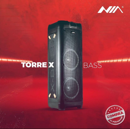 torre de sonido x bass