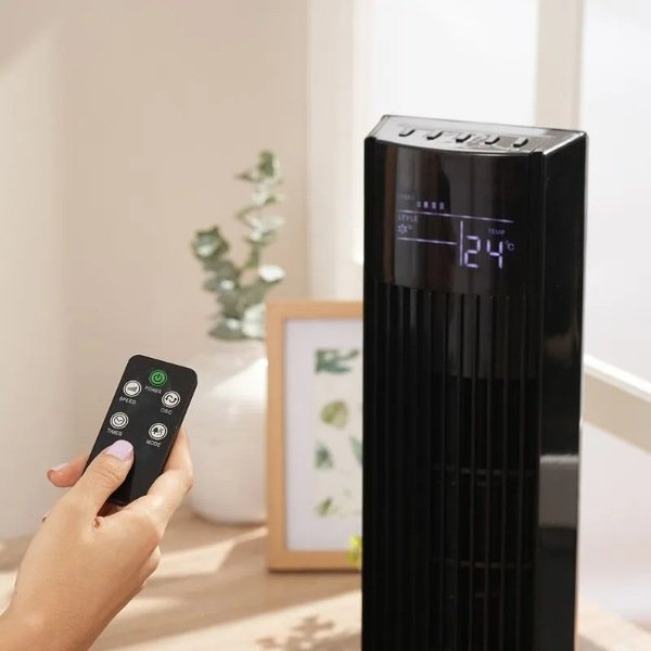 Ventilador de torre universal con contro 1.20 mts