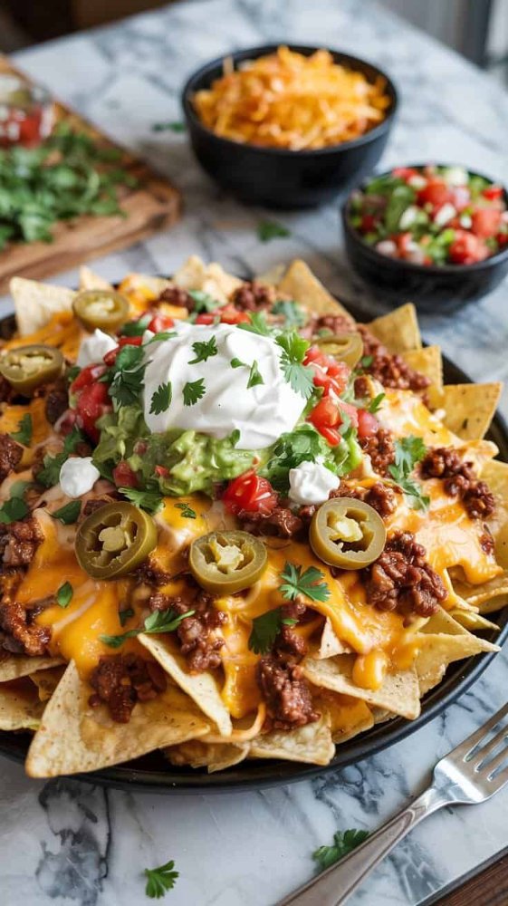 Nachos con Queso