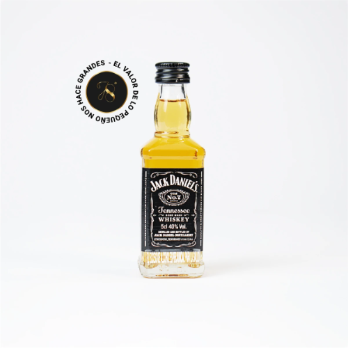 Mini Botella Whisky Jack Daniels 50mL