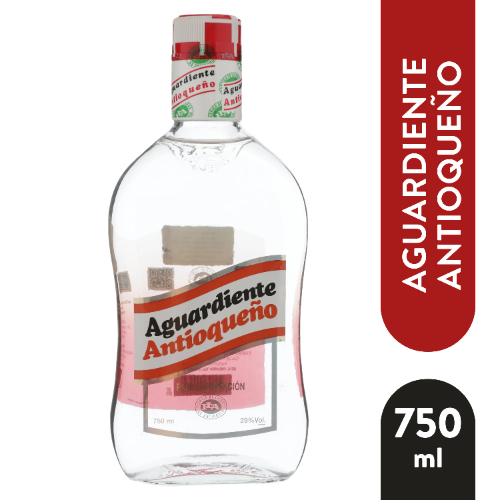 Aguardiente Antioqueño Rojo 750ml