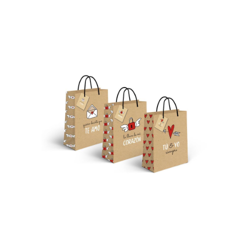 bolsa De regalo Papel Kraft Bolsas grande xxs.