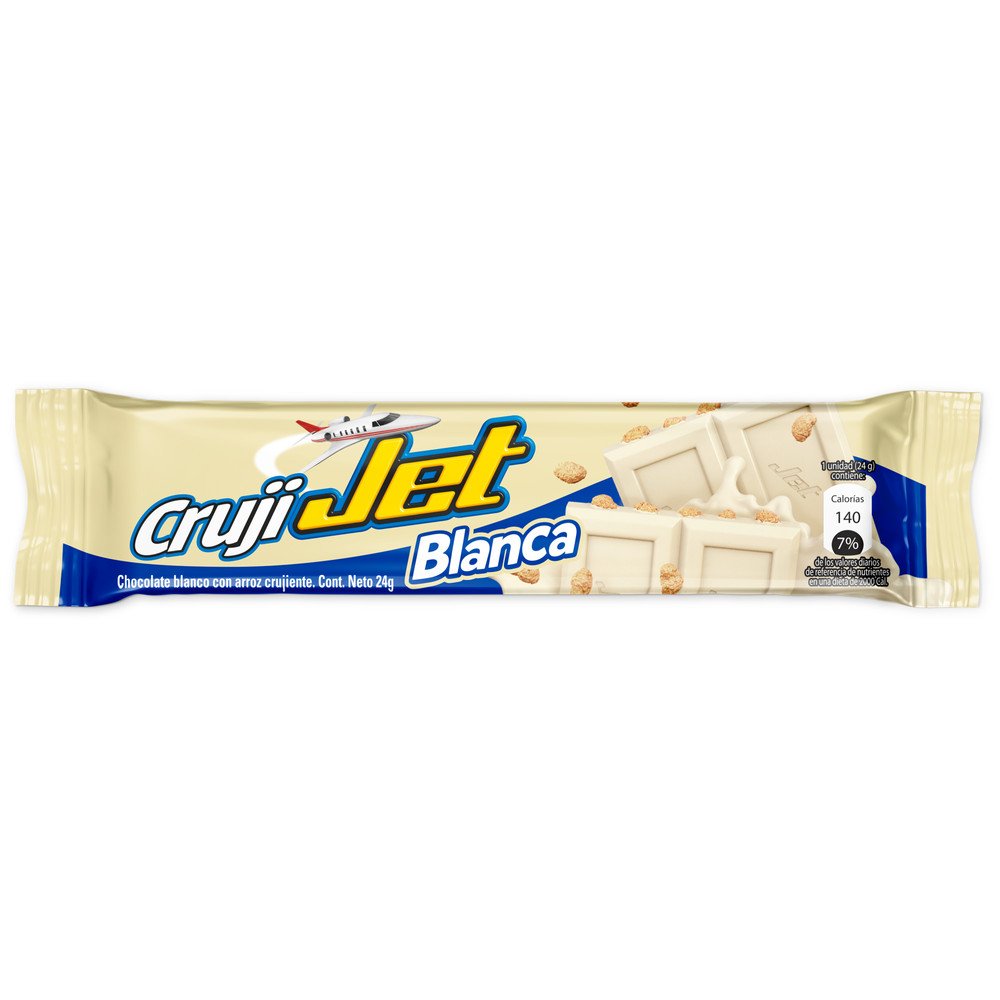 Chocolatina Blanca Jet 24g