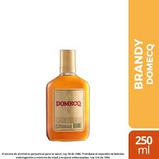BRANDY DOMECQ CUARTO X 250 ML